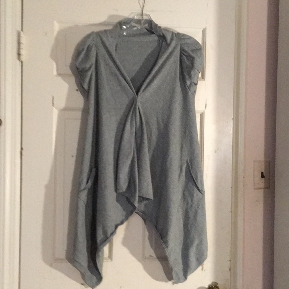 Anthro Long Assymetrical Top
